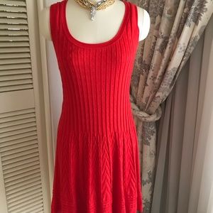 Missoni red knit dress